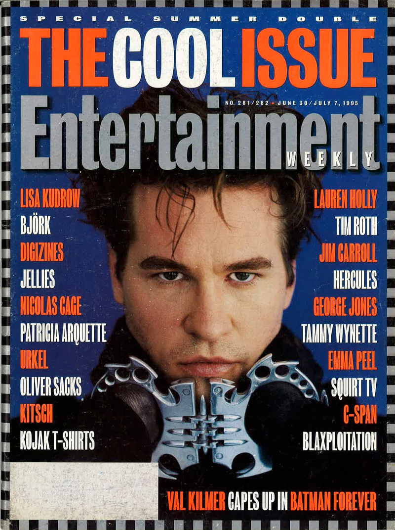 Illustration for article titled From “Kilmer” to “kitsch”: One issue of Entertainment Weekly defined “cool” in ‘95